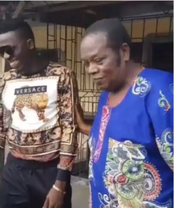 Comedian Akpororo Gifts His Friend’s Father A Brand New Car